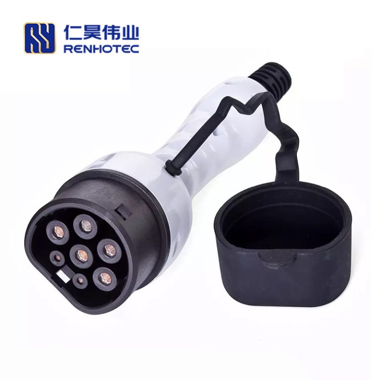 Chademo Standard Dc Fast Charging Connector 125a 1000v Ev Plug Single Phase With 5 Meters Cable 7441